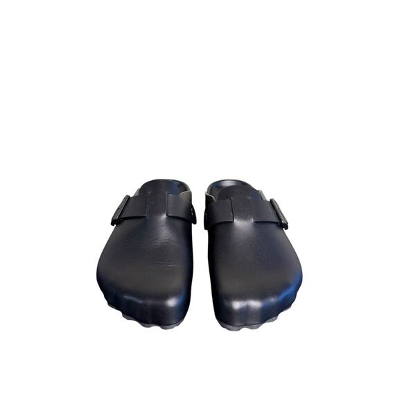 Balenciaga NIB Unisex Leather Sunday Mules in Black Size 36 - Picture 3 of 11